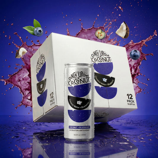 Premium Coconut Water + Blueberry (320mlx12)