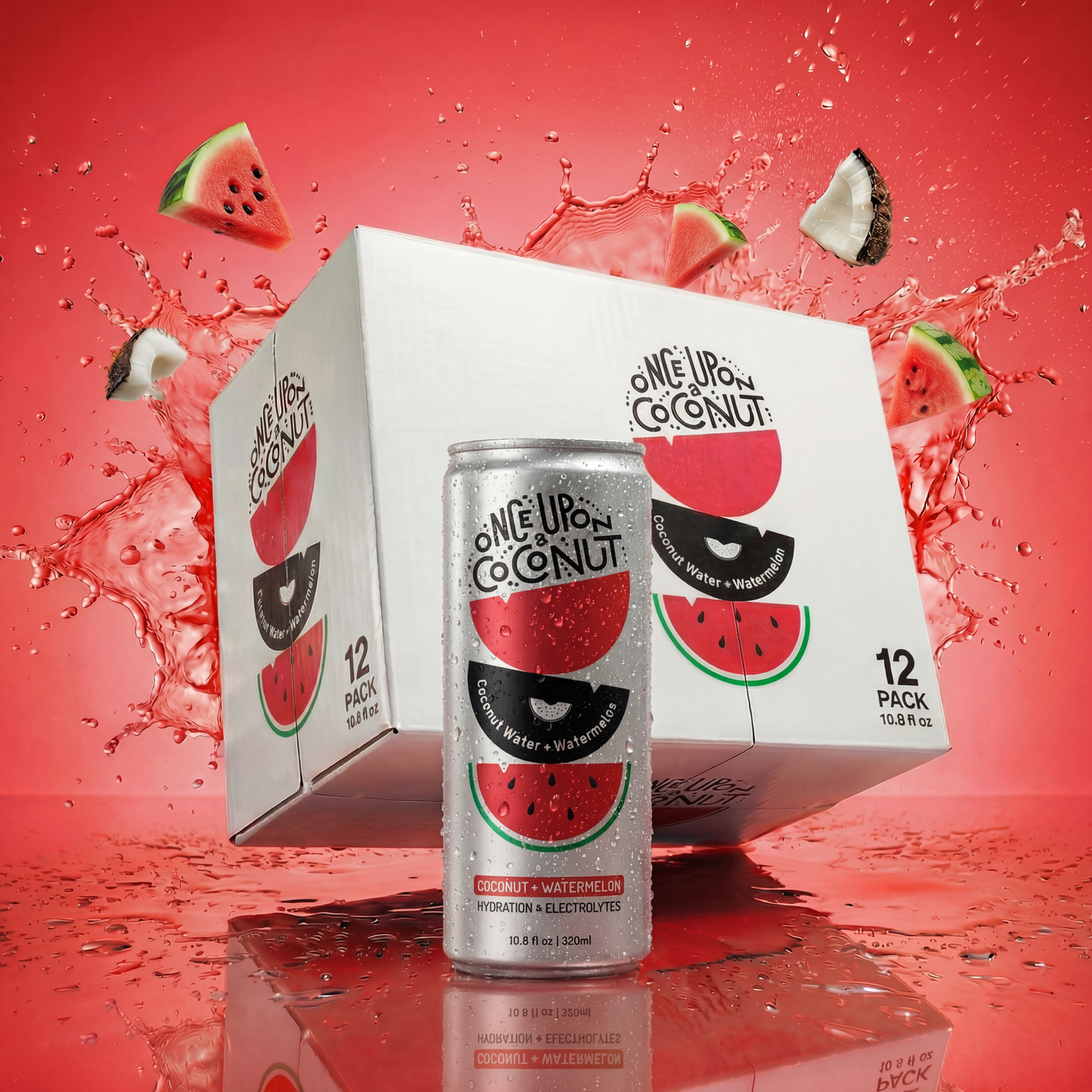 Premium Coconut Water + Watermelon (320mlx12)